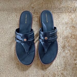 Cole Haan Farrow Slide Sandals – Black – Size 8
